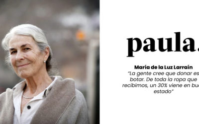 Mujeres que impactan, María de la Luz Larraín: “La gente cree que donar es botar. De toda la ropa que recibimos, un 30% viene en buen estado”